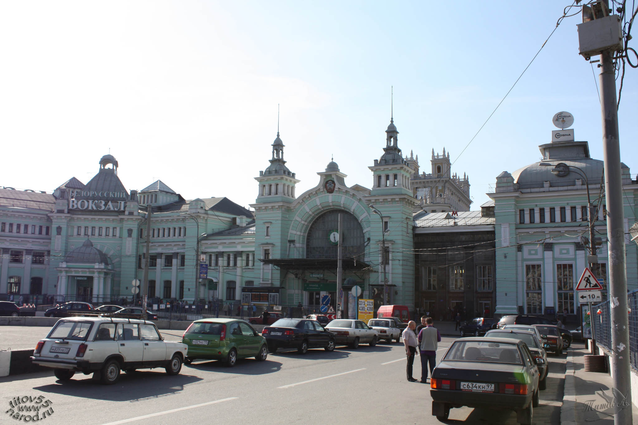 белорусский вокзал и метро